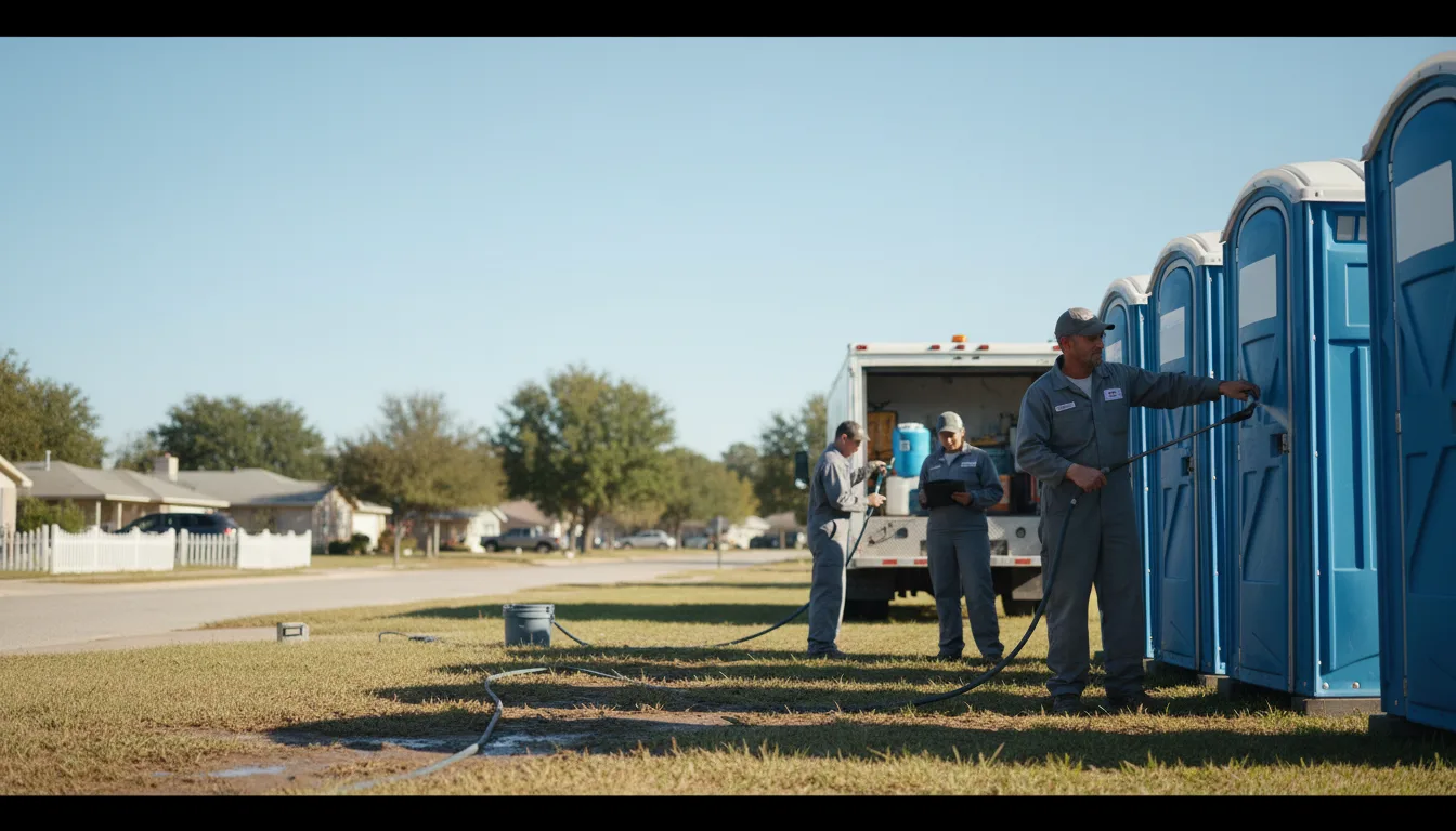 Long-Term Portable Toilet Rental in Pleasant Prairie, WI near me